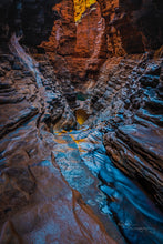 Load image into Gallery viewer, Jimmy&#39;s pool (wide angle), Hancock Gorge, Karijini National Park, W.A.
