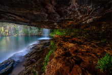 Load image into Gallery viewer, Inside the falls, Dales Gorge, Karijini National Park
