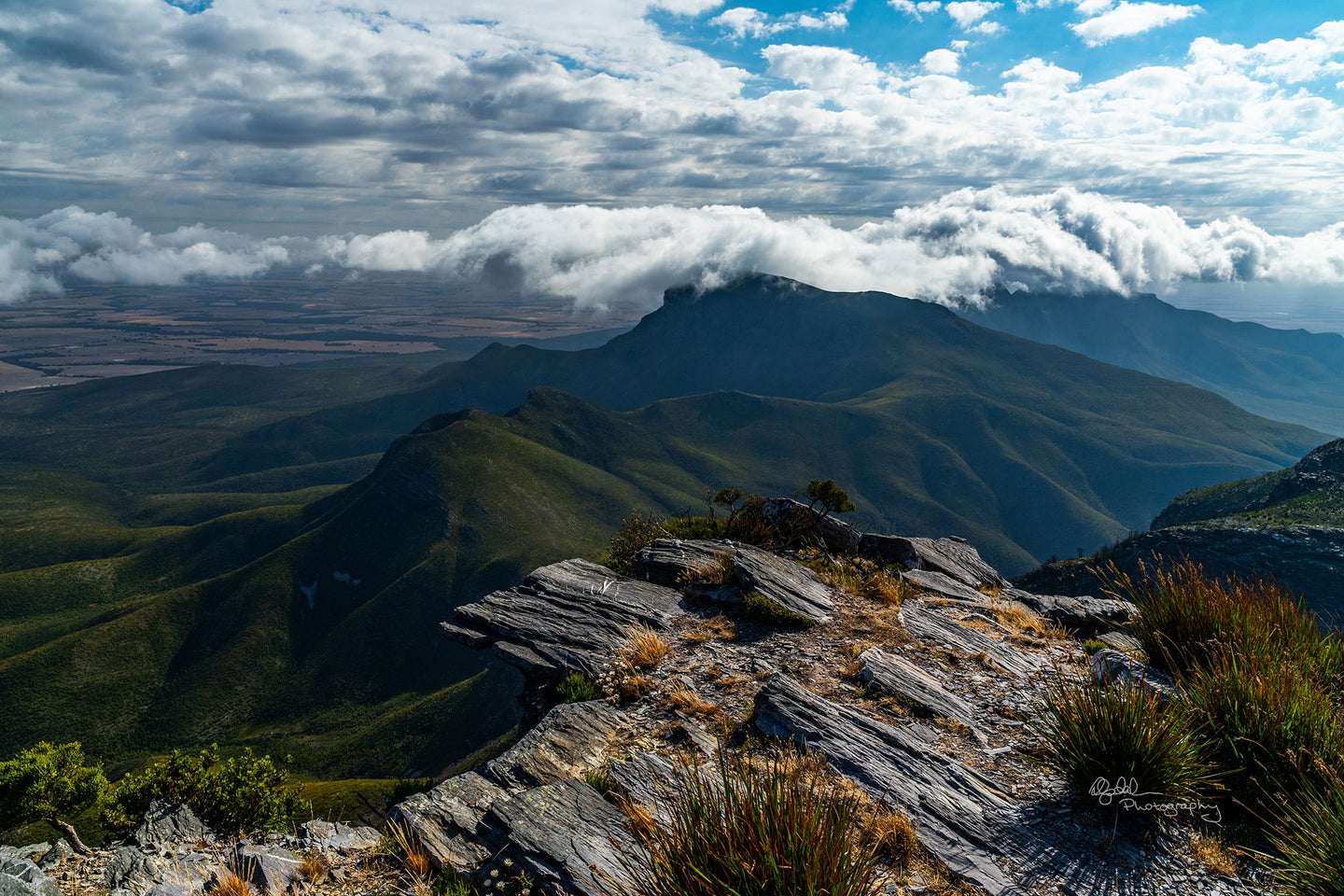 The Stirling Ranges - Bluff Knoll View to Isongerup Peak