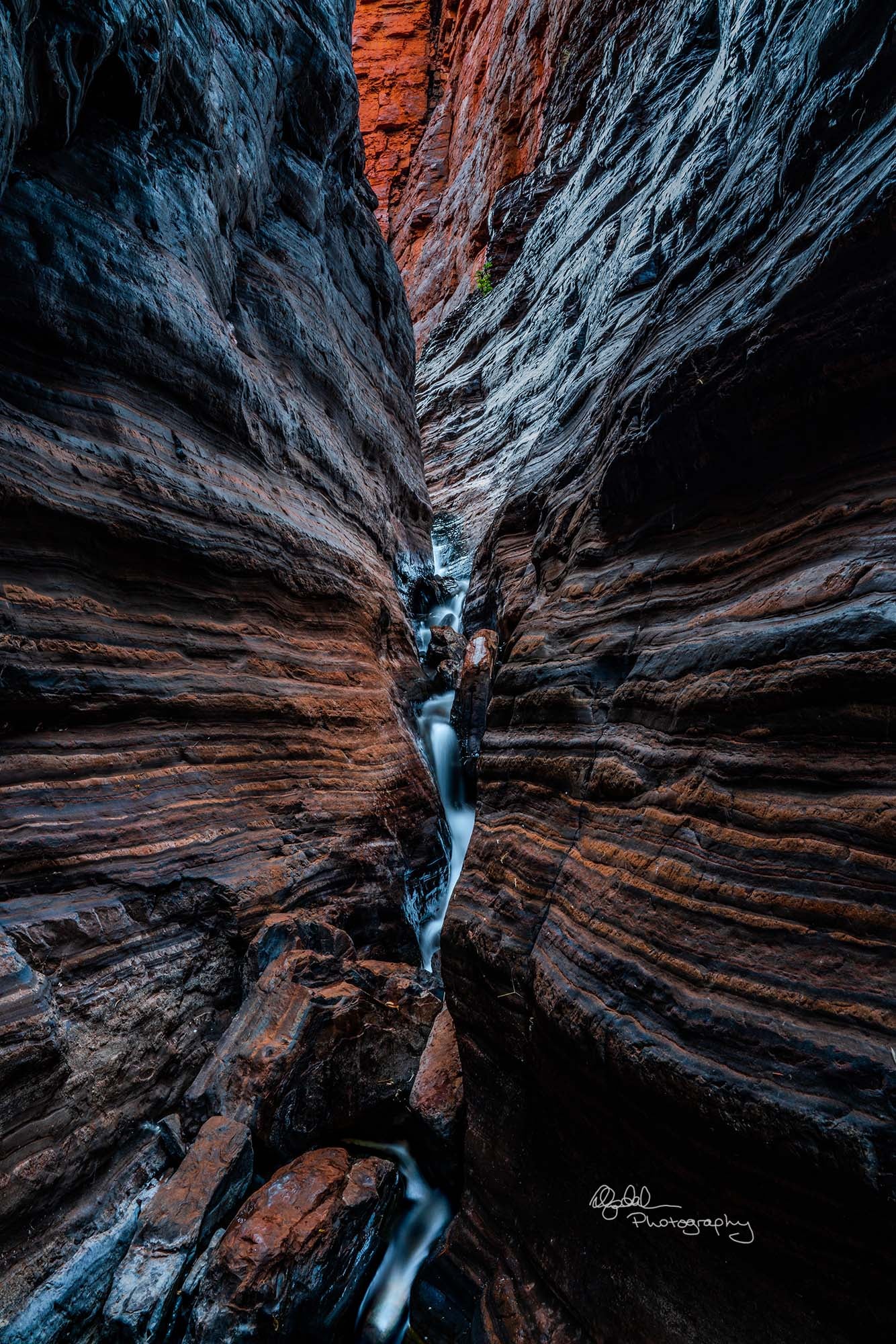 The Ascent, Knox Gorge, Karijini National Park