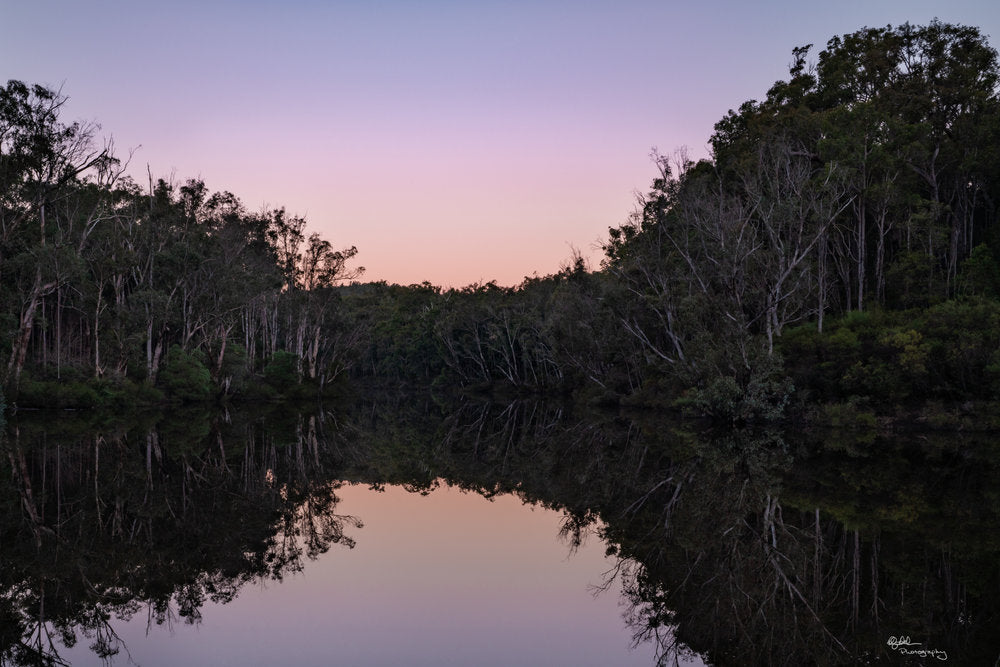Sunset on the Murray River - Lane Pool Reserve, Dwellingup, Western Australia